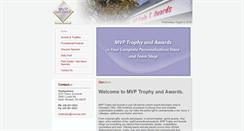 Desktop Screenshot of mvptrophyandawards.com